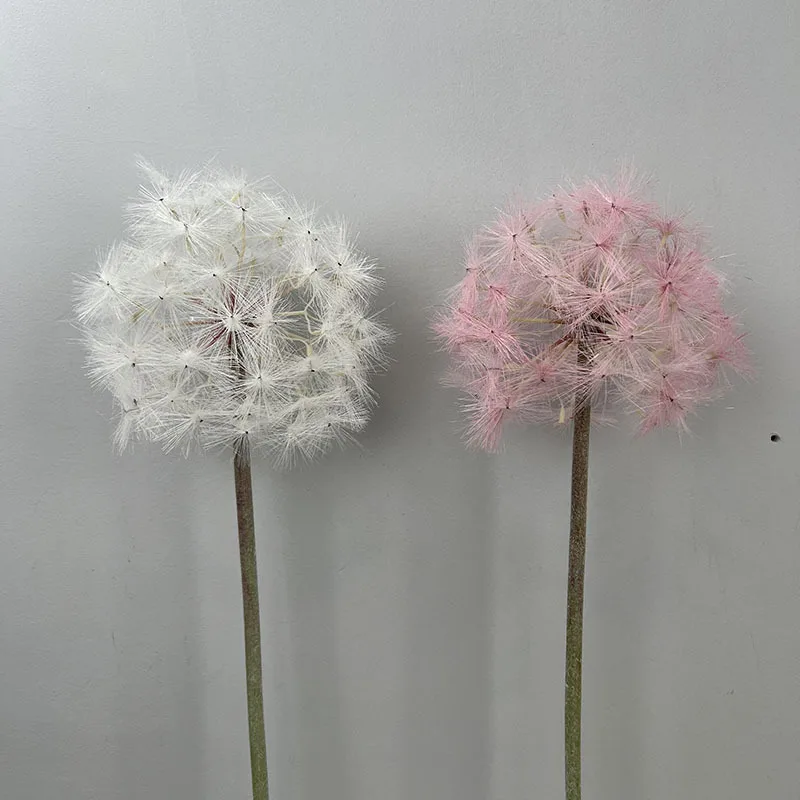 محاكاة التصوير الفوتوغرافي زهرة الهندباء فرع كبير، غرفة المعيشة الديكور زهرة اصطناعية #2