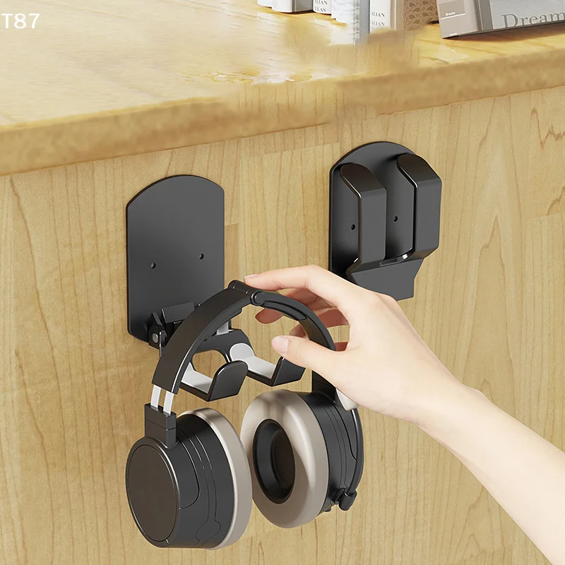 Für Gaming-Headset-Halterung, wandmontierte Halterung für Game-Controller, keine Bohrung erforderlich, einfache Installation, Controller-Aufbewahrungsregal