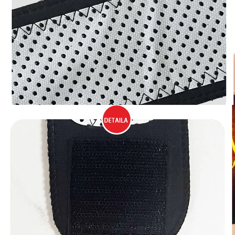 Self Heating สายรัดข้อมือแม่เหล็กสายรัดข้อมือการบีบอัดร้อนสายรัดข้อมือ WARM สายรัดข้อมือ Velcro ทนทานและสวมใส่ง่าย