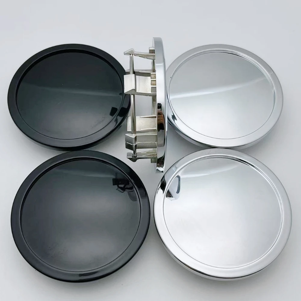 

4pcs 76MM 60MM Car Wheel Center Caps With 65mm Logo Emblem Car Stickers for Car Wheels Hub Hubcaps Rim Cover Replace Accessories