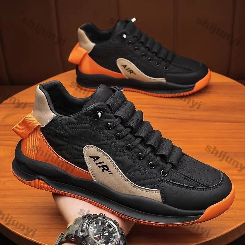 Men Platform Sports Casual Shoes Fashion Lightweight Sneakers Breathable Sports Shoes Shoes Men Slip-on Shoe Zapatillas Hombre