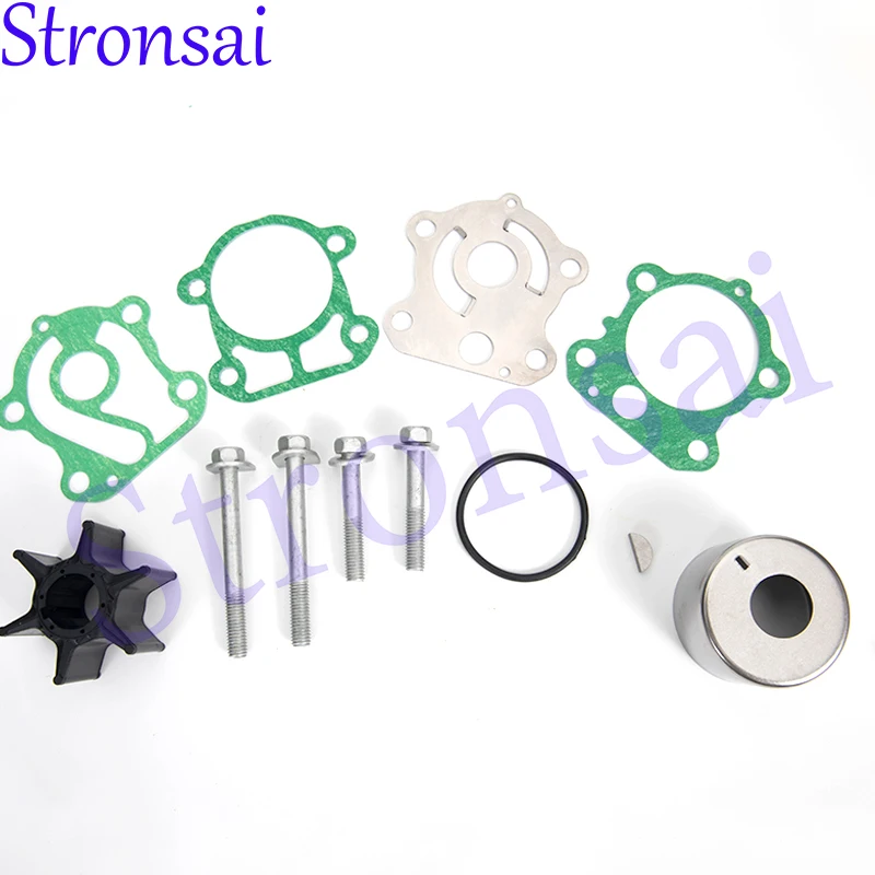 

67F-W0078 Ремкомплект водяного насоса с корпусом для 4-тактного подвесного двигателя Yamaha 75 80 90 100 л.с. 67F-W0078-00-00 18-3409