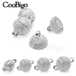 5Sets Metal Magnetic Clasp Beading Bracelet End Connector Magnet Closure Buckle Necklace Pendant DIY Jewelry Making