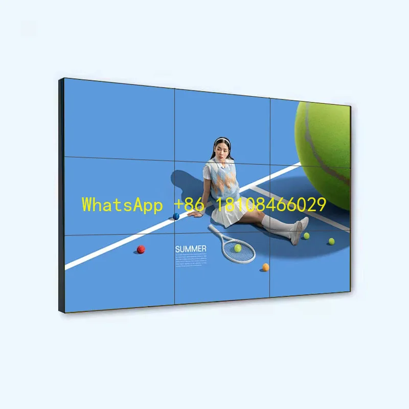 

65 Video Wall Large CCTV Display for Security & Self-Service Business Ultra-LCD Splicing Screen