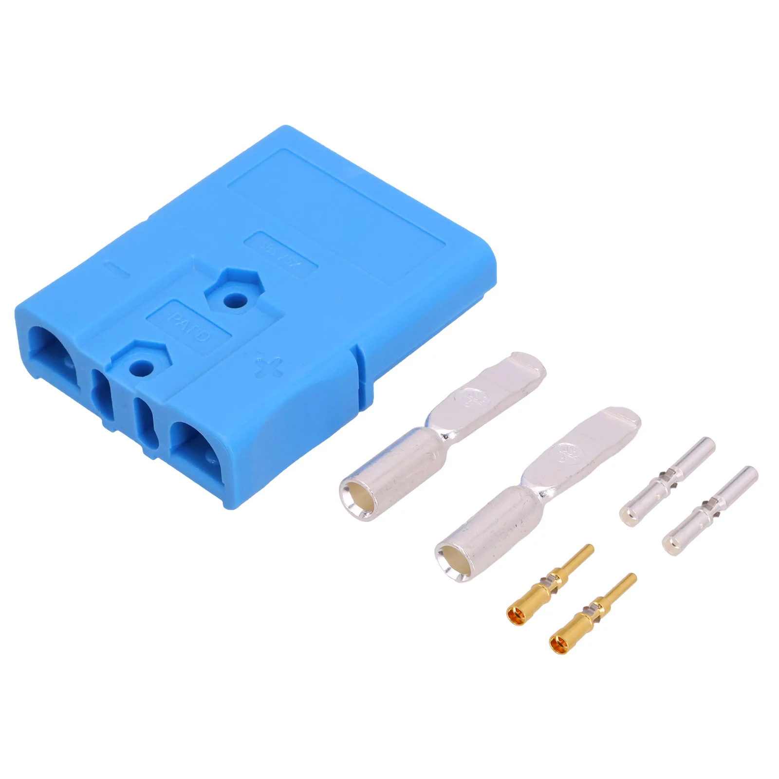 1/2Pcs Connectors Silver-plated Copper SBS75x FOR 75A600V Lithium Battery for forklift Connector 1/2Pcs Connectors