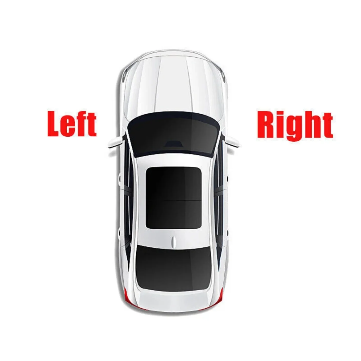 Left/Right Side Rear Bumper Reflectors Light 33555-TEA-T01 33505-TEA-T01 For Honda Civic 2016 2017 2018 2019 2020 2021