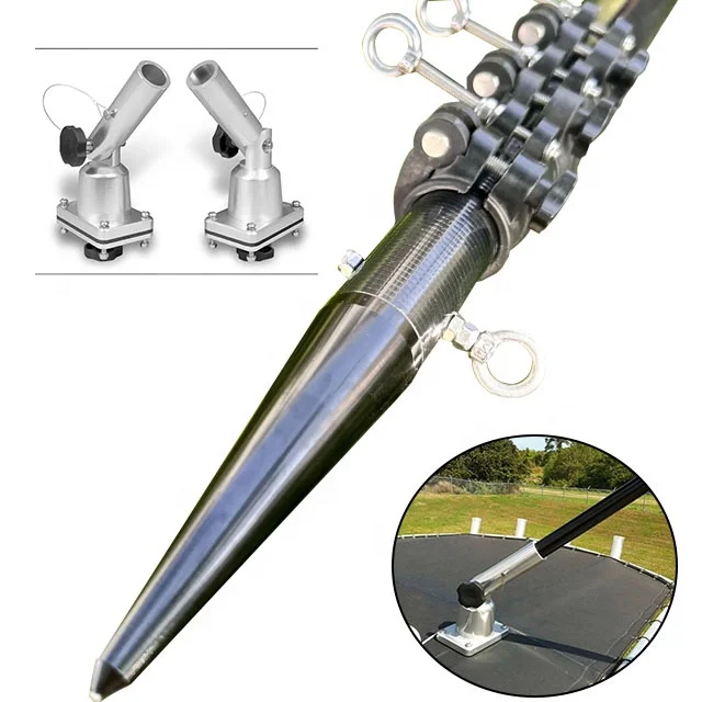 for Fishing Light Weight High Strength Carbon Fiber Tube Telescopic Outrigger Pole Outrigger Base