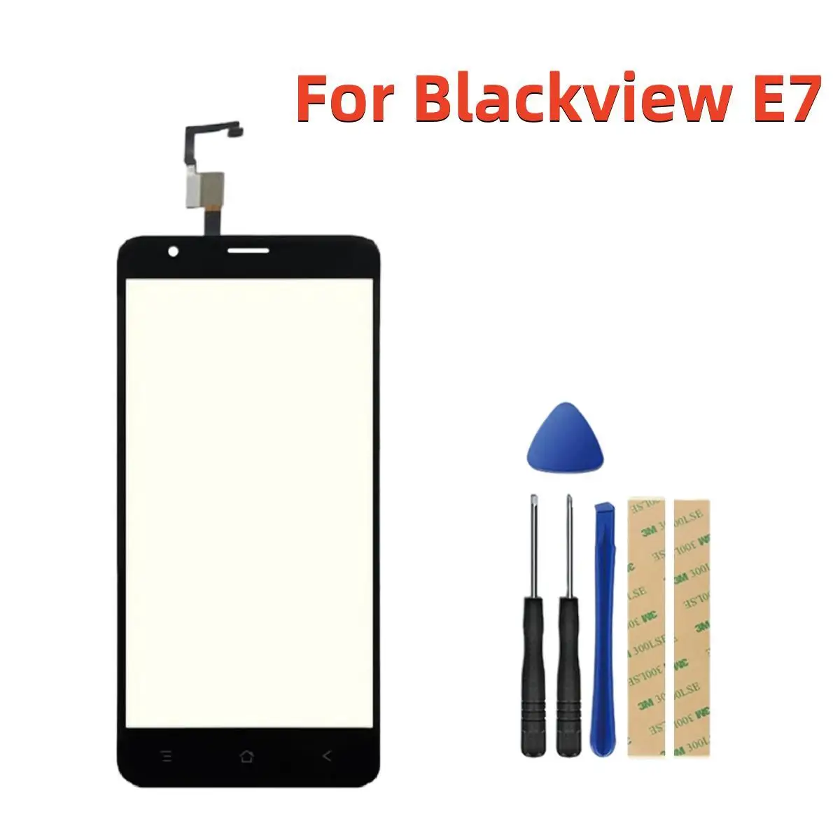 

For Blackview E7 Touch Screen Lens Sensor Touch Panel Replacement Without LCD+Tools For Blackview E7s