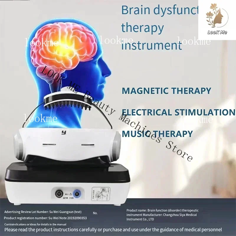 30mt Rtms &Tdcs Parkinson Depression Migraine Manic Disorder Alzheimer Head Massager Transcranial Stimulator