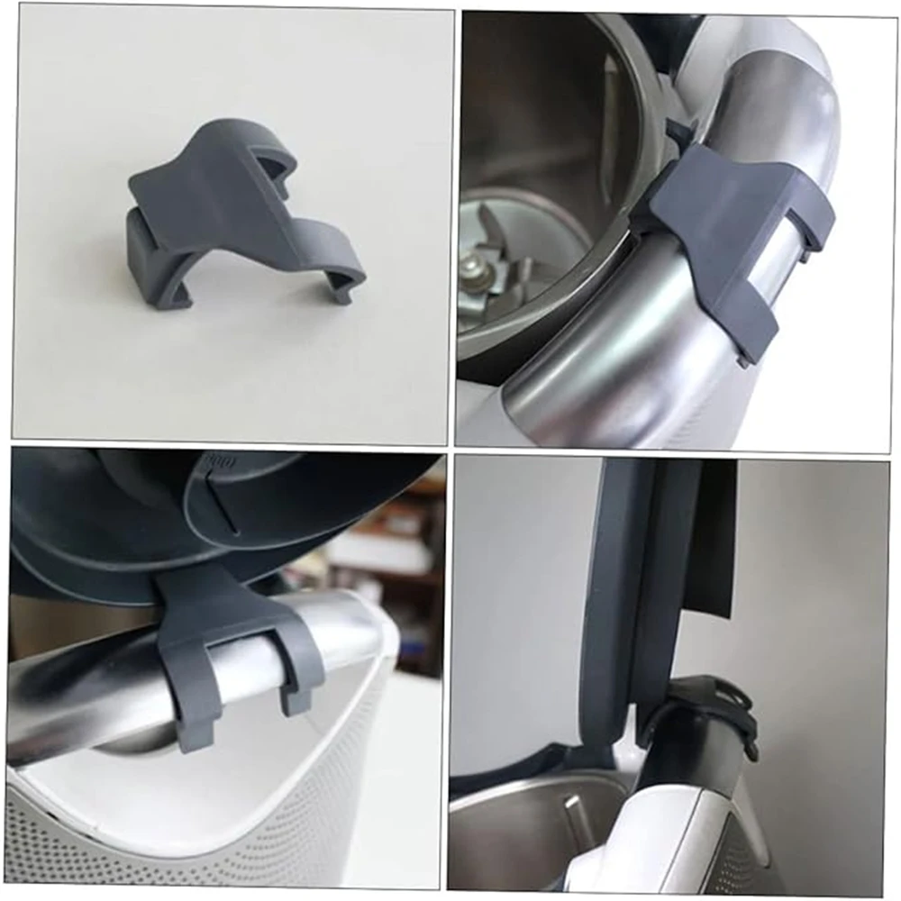 Pot Lid Clip Holder Kitchen Pot Storage Rack Holder Pan Pot Cover Rack Home Organizer  Accessories Blender Handle Bracket image 4