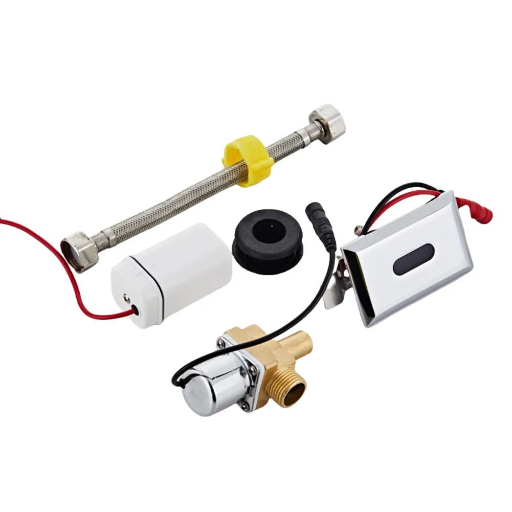 Urinal Sensor Fully Automatic Infrared Solenoid Valve For Toilet Flush Intelligent Water Saving Bathroom Plumbing Fitting