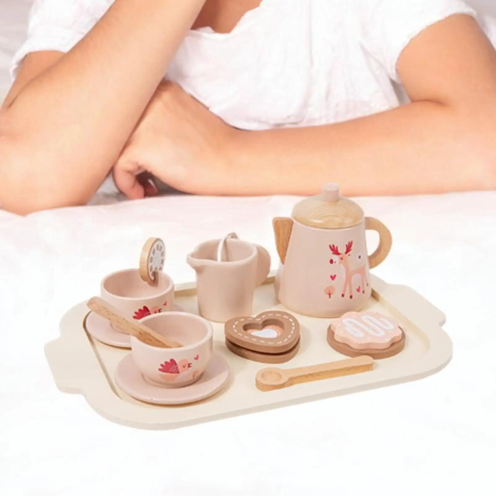 مجموعة ألعاب حفلات الشاي بعد الظهر للأطفال الصغار، ملحقات المطبخ للأطفال #1