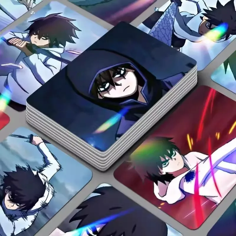 55 Pcs/Set Anime Scissor Seven Laser Lomo Cards - Killer Seven Holographic Photocard Fans Collection Gift