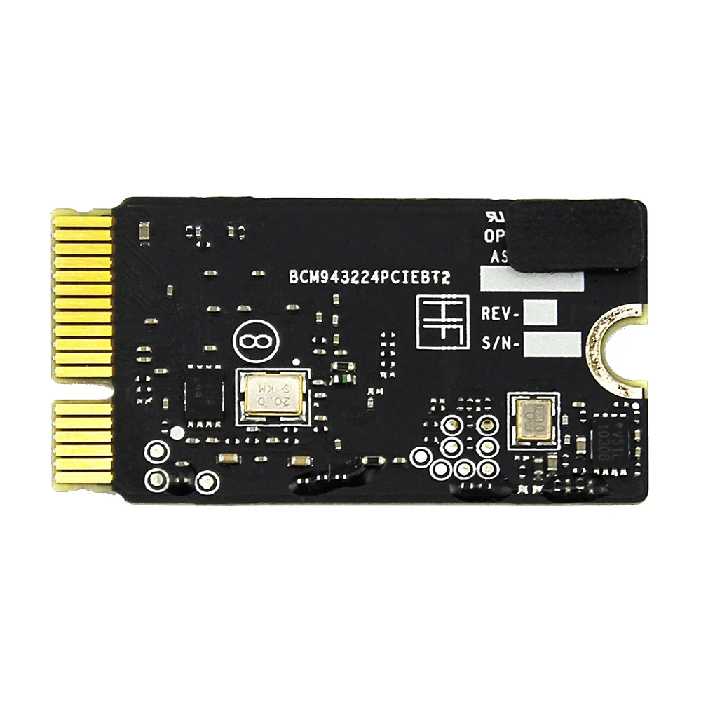 Original Used Wifi Bluetoot Airport Card BCM943224PCIEBT2 For Macbook Air A1369 A1370 A1465 A1466 Wifi Card 2010 2011 2012 Year