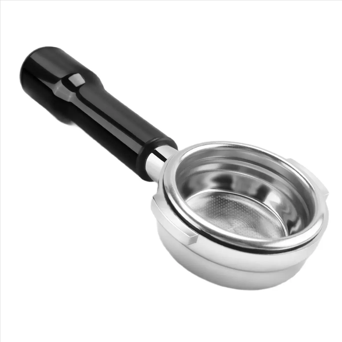 A62K 58 ملم فلتر بورتافلتر بدون قاع 2 أذن اسبريسو مع سلة فلتر لـ E61، Faema، ماكينة القهوة