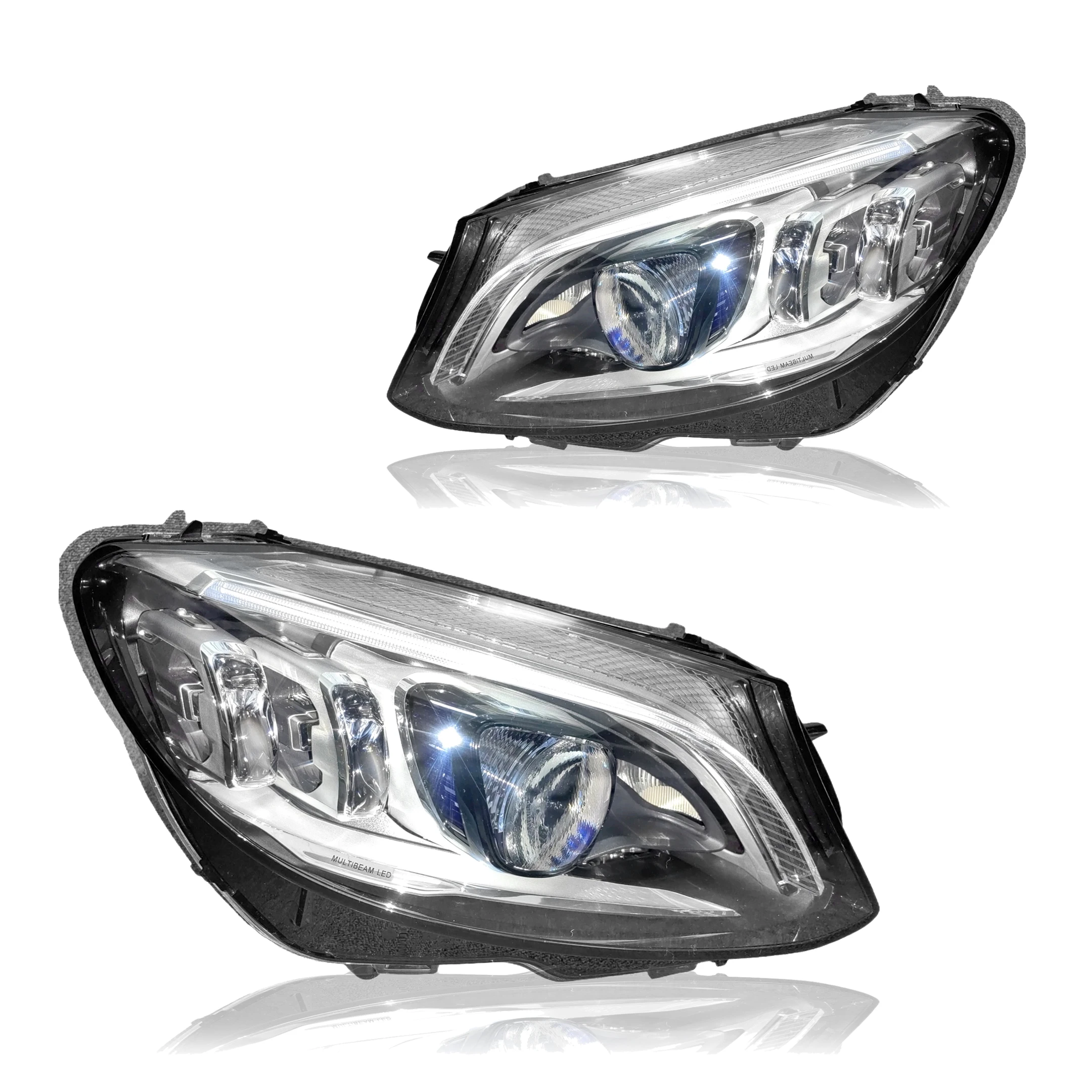 

For Mercedes Benz Automotive Lighting System Car Headlight 205 Car Lights Led Headlight Factory Direct Sales
