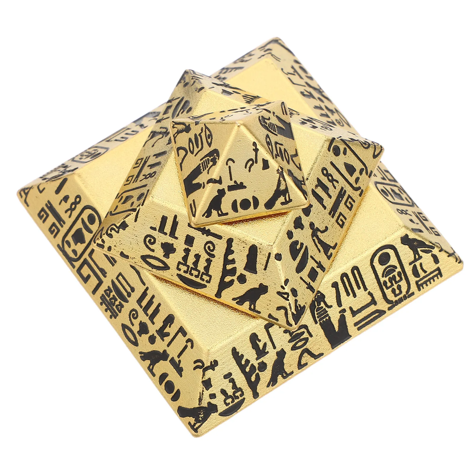 

Вращающийся сувенир «Египетская пирамида» — декоративная скульптура из смолы в стиле древней архитектуры для офиса, дома, полки, снятия стресса