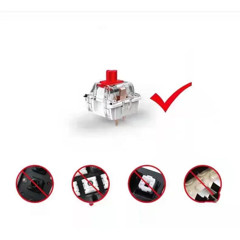 New Plucked Teddy Dog Keycaps DIY Handmade Customized Cross Axis Mechanical Keyboard  Keycaps Personalized Creative Keycaps