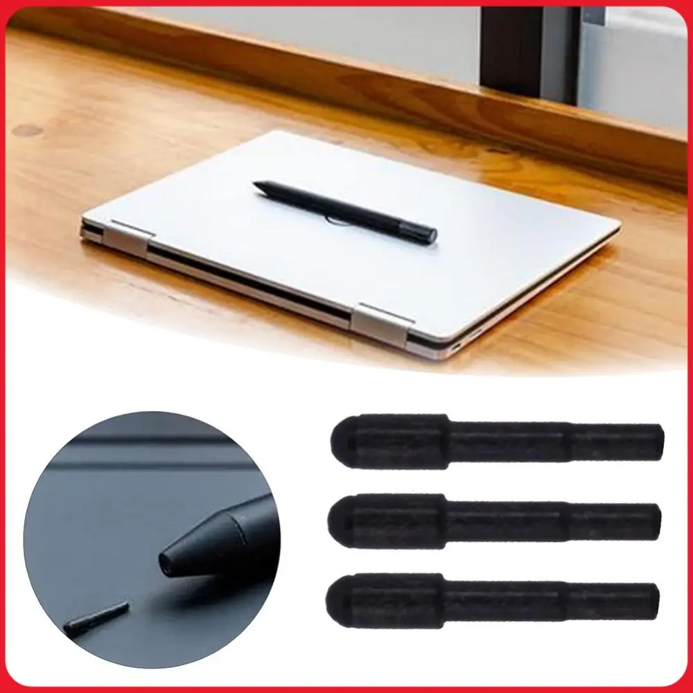 

3Pcs Touch Pen Nibs with Clip Touch Nib Tips High Sensitivity Stylus Replacement Spare Pen Tips for Lenovo Thinkpad Active Pen 2