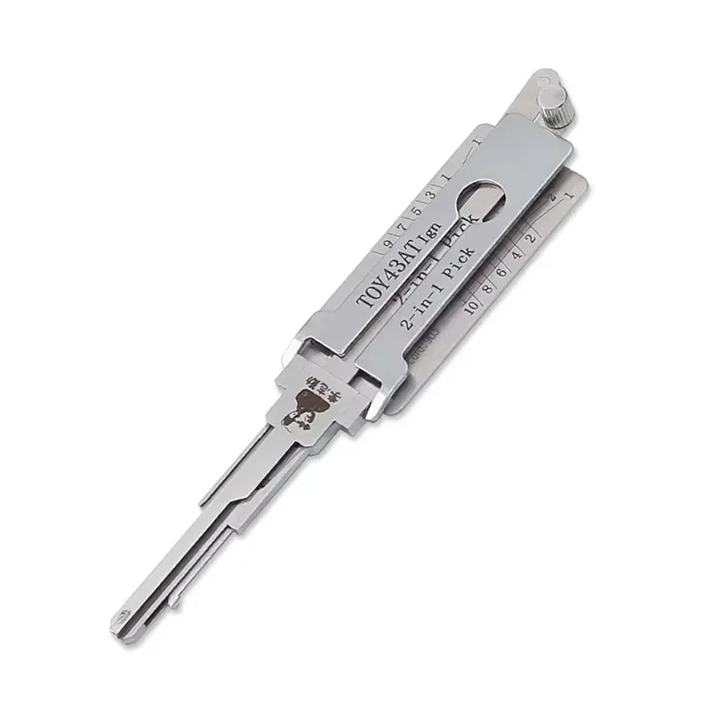 

Lishi 2-In-1 TOY43AT Ign Opening&Reading Tools Car Lock Cylinder Opening Lock Pick Set Locksmith Tool