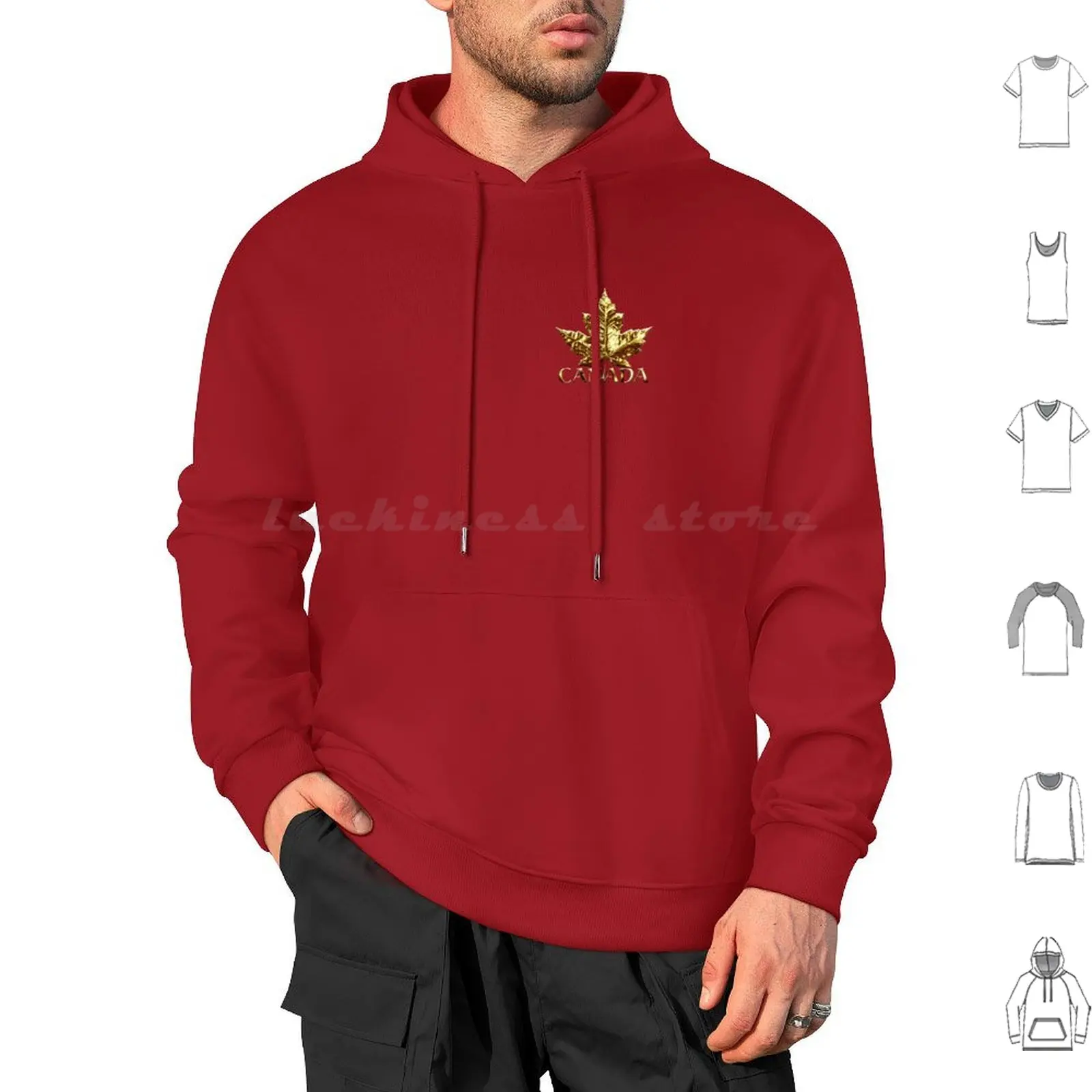 Canada Gold Medal Maple Leaf Hoodie cotton Long Sleeve Canada Canadian Souvenir Designer Maple Leaf Flag Gold Medal Varsity