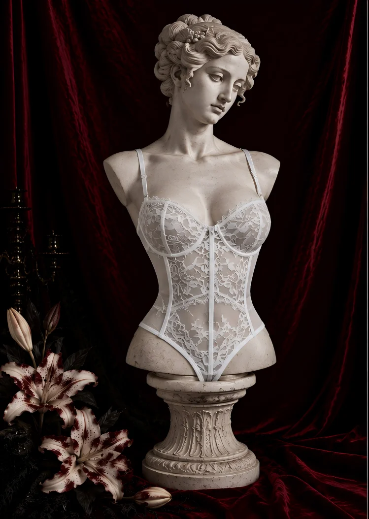 【 Fragments.SPECIAL LINK:THE MASCOT'SLITTLE GIFT】club outfits  sexy  Y2K   music festival  lace slim fit bodysuit