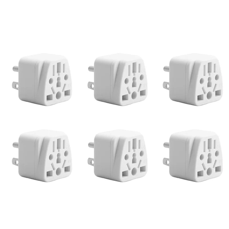 6X Us Travel Plug A…