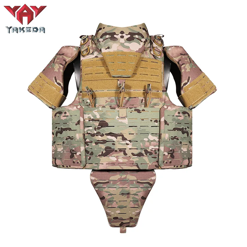 Camouflage Tactical Vest Laser MOLLE Multi-Purpose Vest For Training Hunting Wilderness Survival Tactical Vests