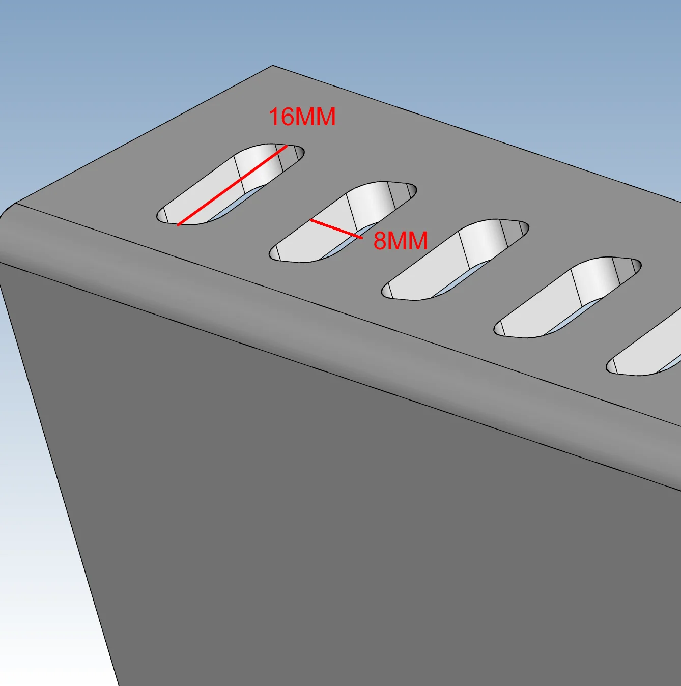 RRSH-6 Optometry Flippers Rack Set 6 Holes Cystal Clear Acrylic 6 mm thickness (Rack Set Not included)