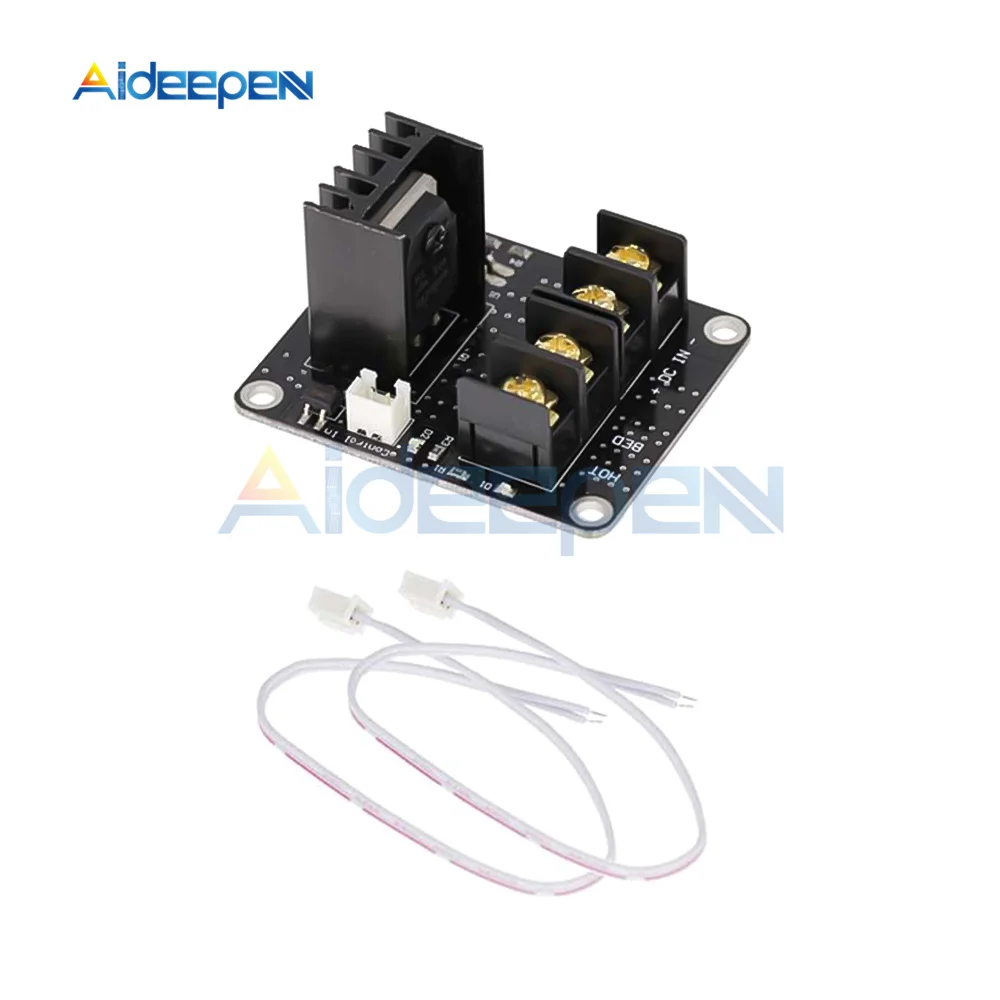 3D Printer Hot Bed High-power Expansion Board Heating Controller MOSFET High Current Load Module 25A DC12-24V For 3D Printer