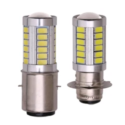 1PC PX15D BA20D LED Fog Light Lamp Auto Motorcycle Headlights 33 SMD Motor Light Headlamp