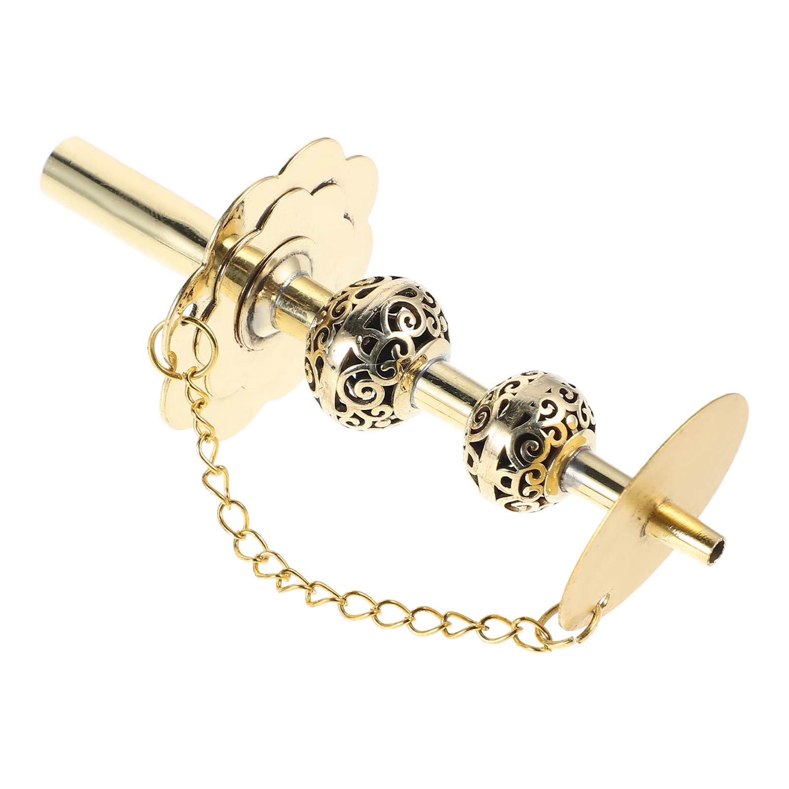 

Brass Core Hollow Gourd Metal Musical Instrument Toy Chinese Copper Cores Accessories Wind Parts Replacement