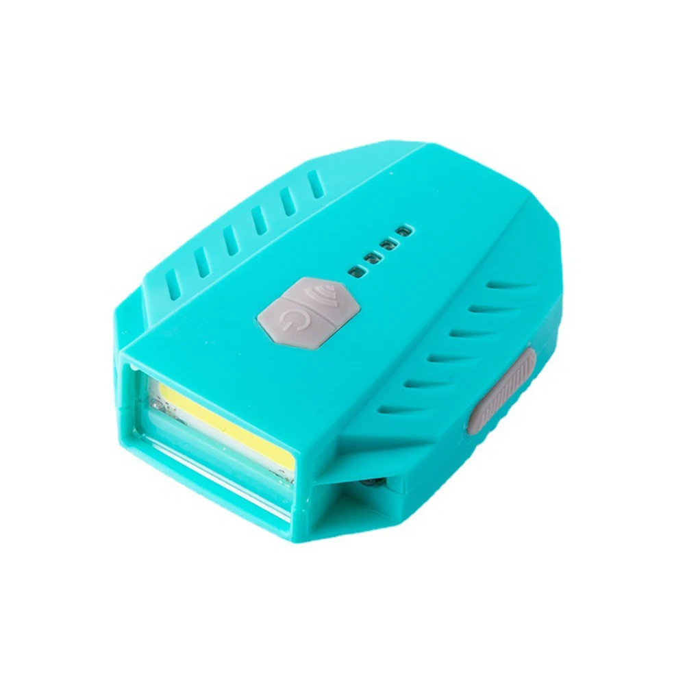 Mini Smart Sensor Cap Light Headlamp USB Rechargeable Headlight Waterproof Head Lamp Cap Lamp with Built-in Battery