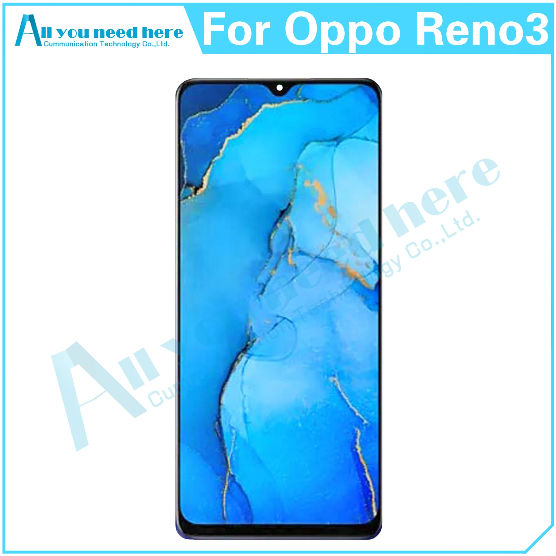 

6.4" Inch For Oppo Reno3 LCD Display Touch Screen Digitizer Assembly ​​For Oppo Reno 3 CPH2043 Screen Replacement