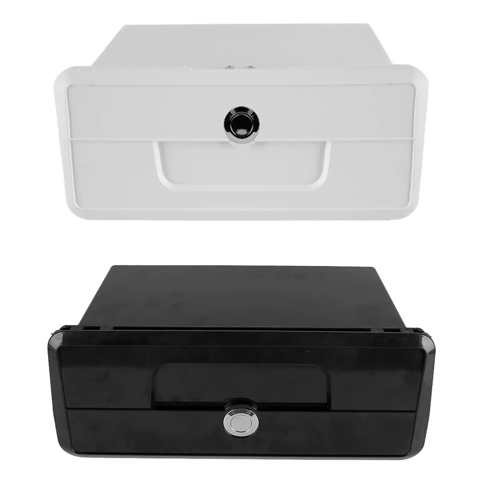 Marine Boat Storage Box Container with Lock, Lightweight Lockable Boat Glove Box