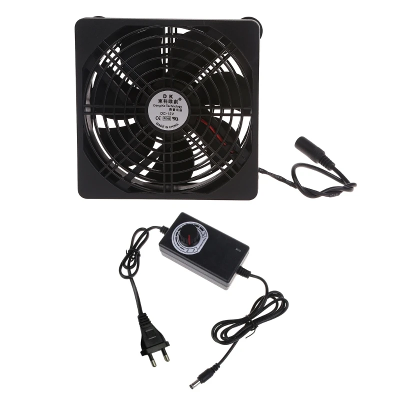 PC Cooler Cooling Fan 110V 220V Variable Speed Controller 3V to 12V for Biltong Box Greenhouse Receiver Amplifier  P9JD