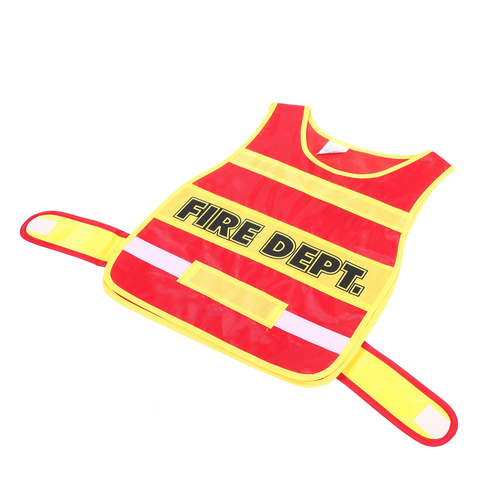 

Firefighter Costume for Kids Soft Comfortable Vest Props Clothes Cosplay Accessories Birthday Gift Performance Party Use Safe