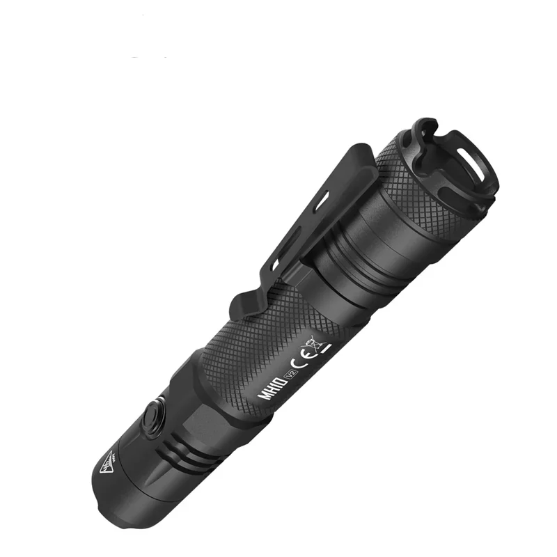 NITECORE MH10 V2 Rechargeable LED Flashlight 1200 lumens Range 202M CREE XP-L2 V6 LED wiht 21700 4000mAh Battery Troch Light