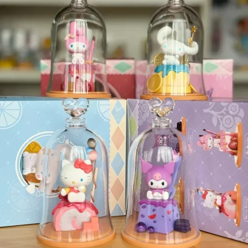 New Sanrio Dessert Series Kuromi My Melody Cinnamoroll Hello Kitty Fragrance Ornaments Cute Multi Functional Creative Kids Gifts