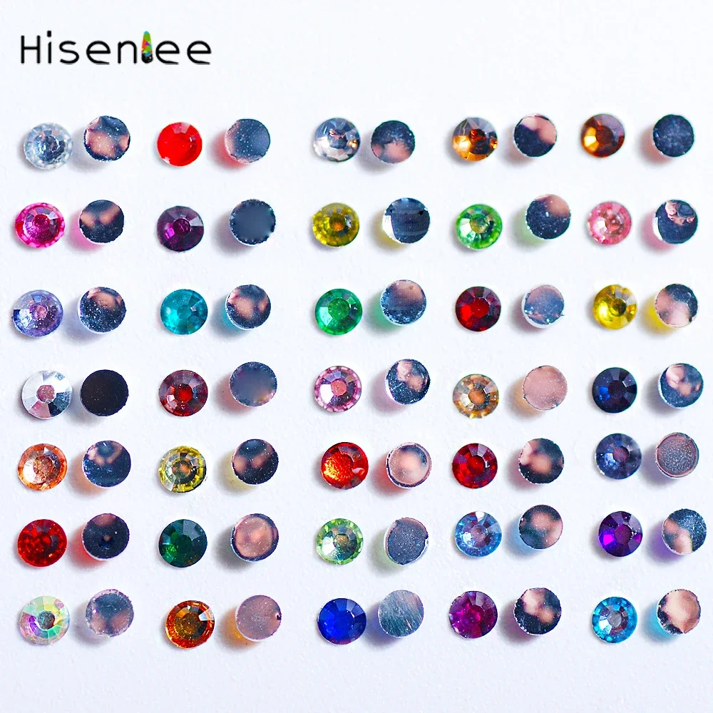 2mm Resin Flat back Nail Art Glitter Rhinestones Crystal For Manicure Or clothing decoration landscaping DIY Strass Stones