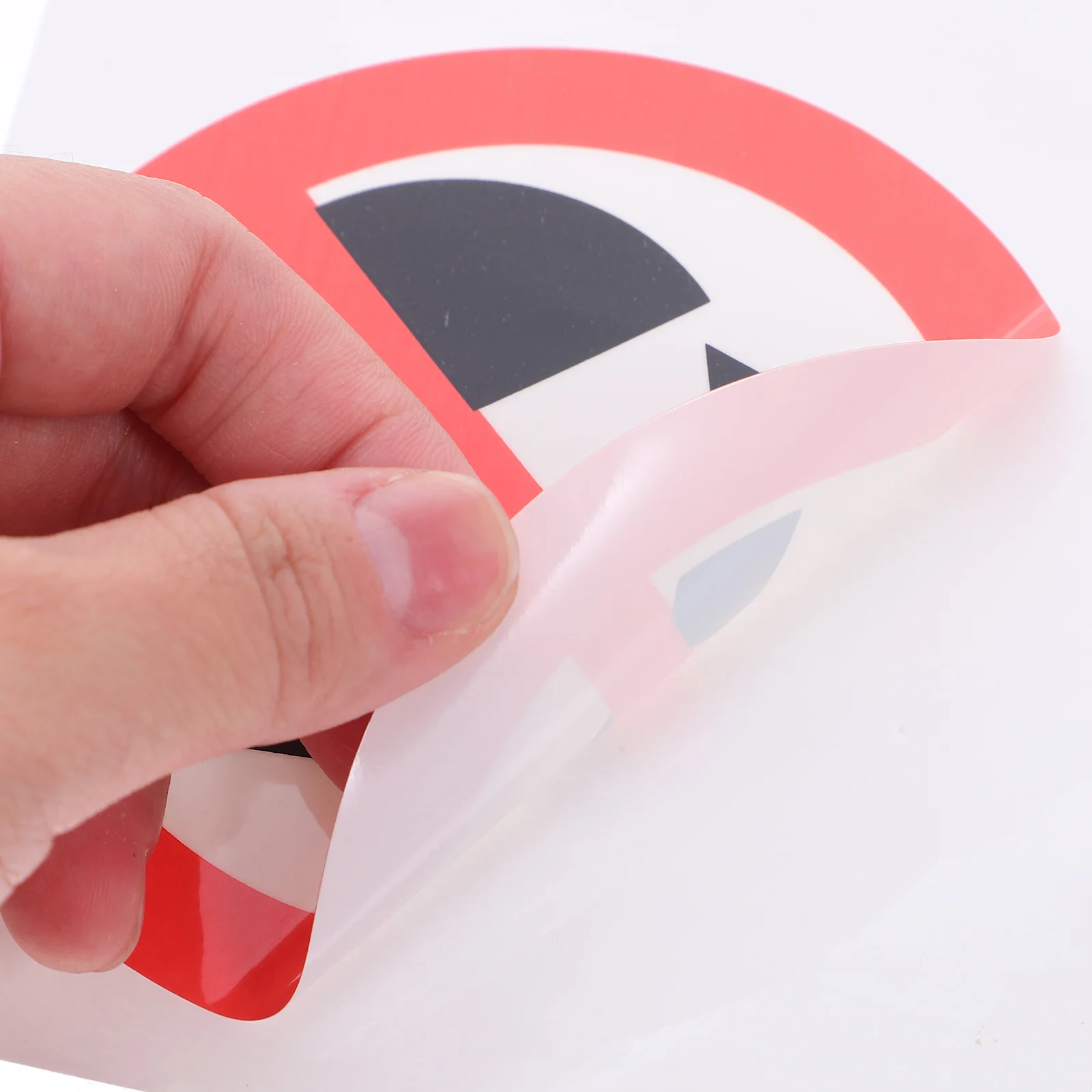 2 قطعة لا تلمس علامة تحذير شارات تحذير لمنطقة الآلات ملصقات تحذير ذاتية اللصق Pp مادة الحيوانات الأليفة عالية