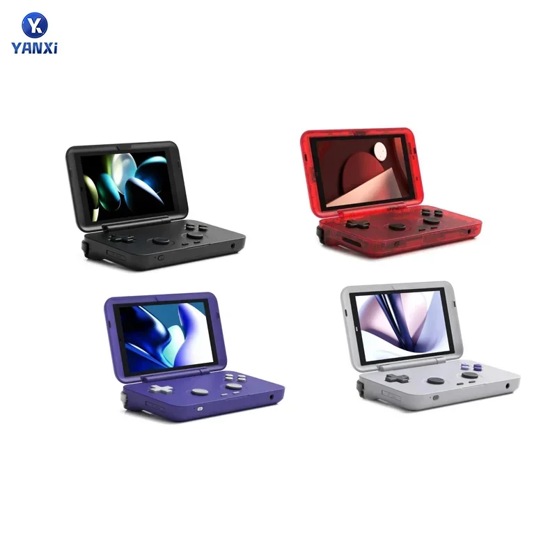 

Retroid Pocket Flip 4.7Inch Touch Screen Handheld Game Console 4G+128G Wifi Android 11 Video Game Console 5000mAh Active Cooling