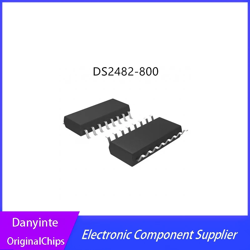 2Pcs/Lot   DS2482S-800+ DS2482-800 SOP16