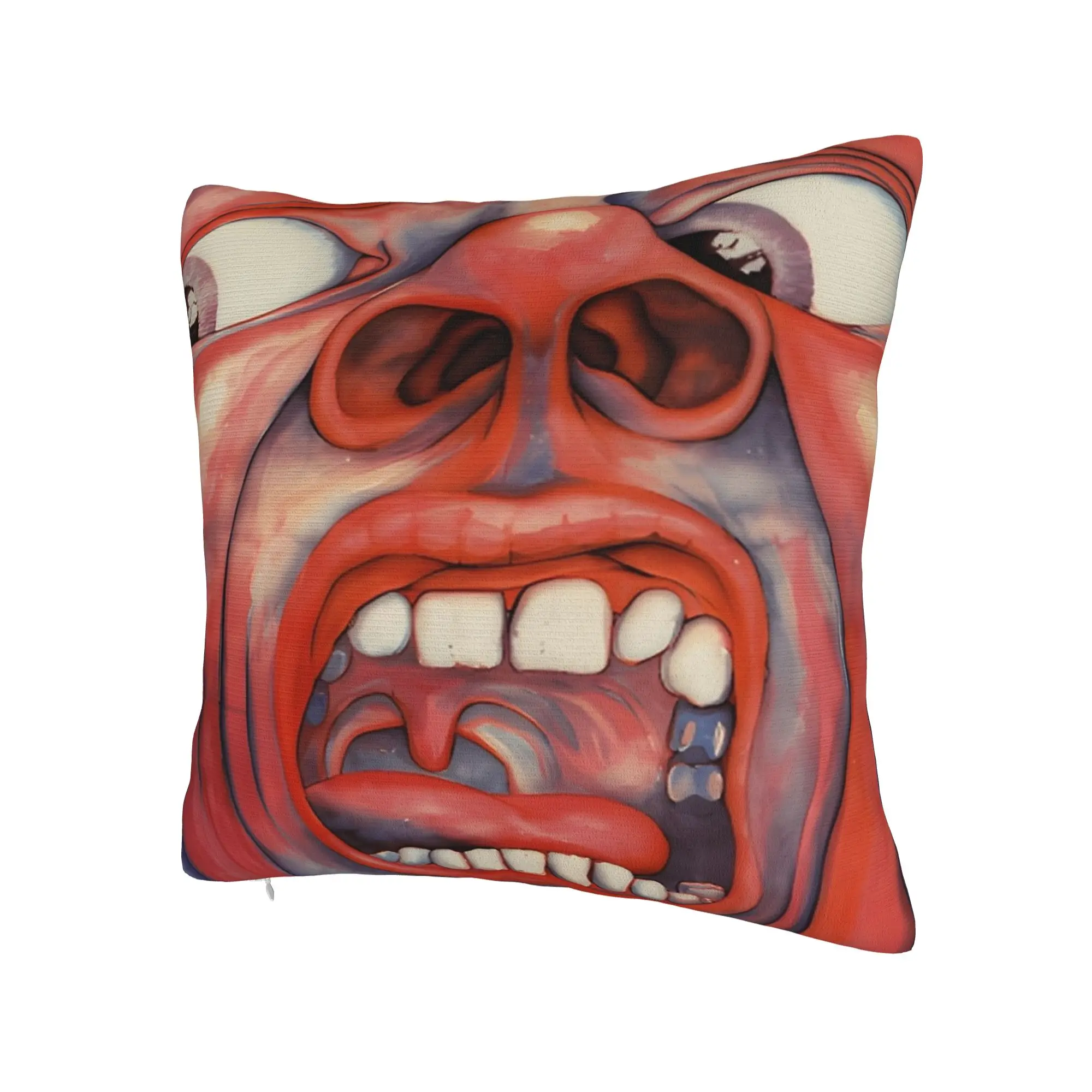King Crimson Rock Band Pillowcases Accessories Printing Cushion Cover Decorative  Pillow Case Cover Home Multiple Sizes