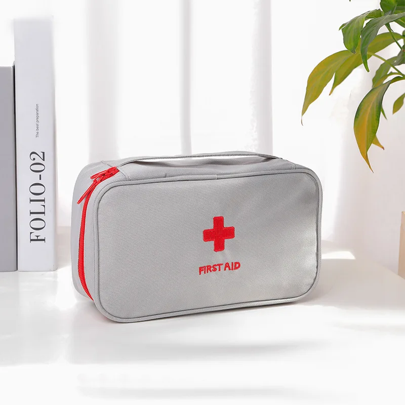 Kit di pronto soccorso di grande capacità Kit di emergenza medica organizzatore borsa per la conservazione della pillola della medicina portatile da