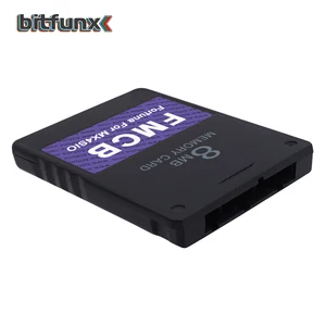 بطاقة ذاكرة Bitfunx Fortuna Free McBoot OPL لمحول PS2 MX4SIO SIO2SD SD لوحدة التحكم في الألعاب النحيفة PS2 أعلى 8 مبيعات PS2 Slim Board - No5