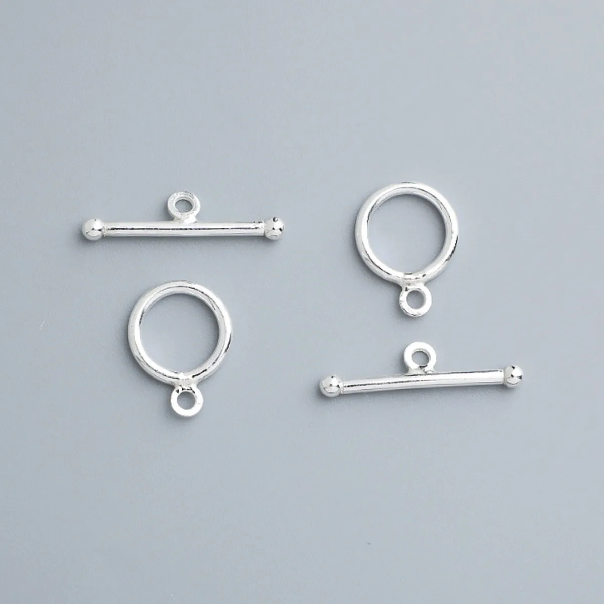

2 комплекта застежек из стерлингового серебра 925 пробы, застежки для браслета, застежки для ожерелья для изготовления ювелирных изделий