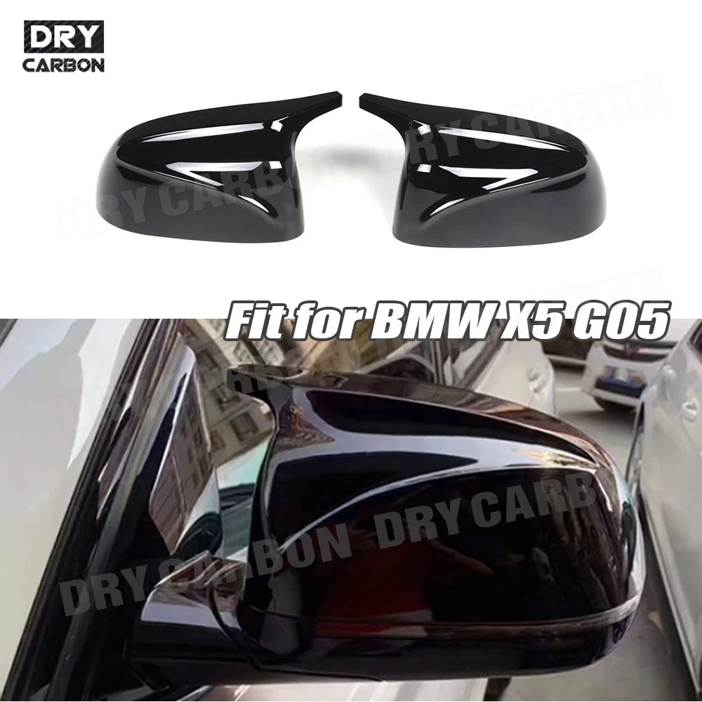 

Car Side View Mirror Cover Caps Gloss Black Rear Side Mirror Cover for BMW X5 G05 2019+ Car Styling Body Kits