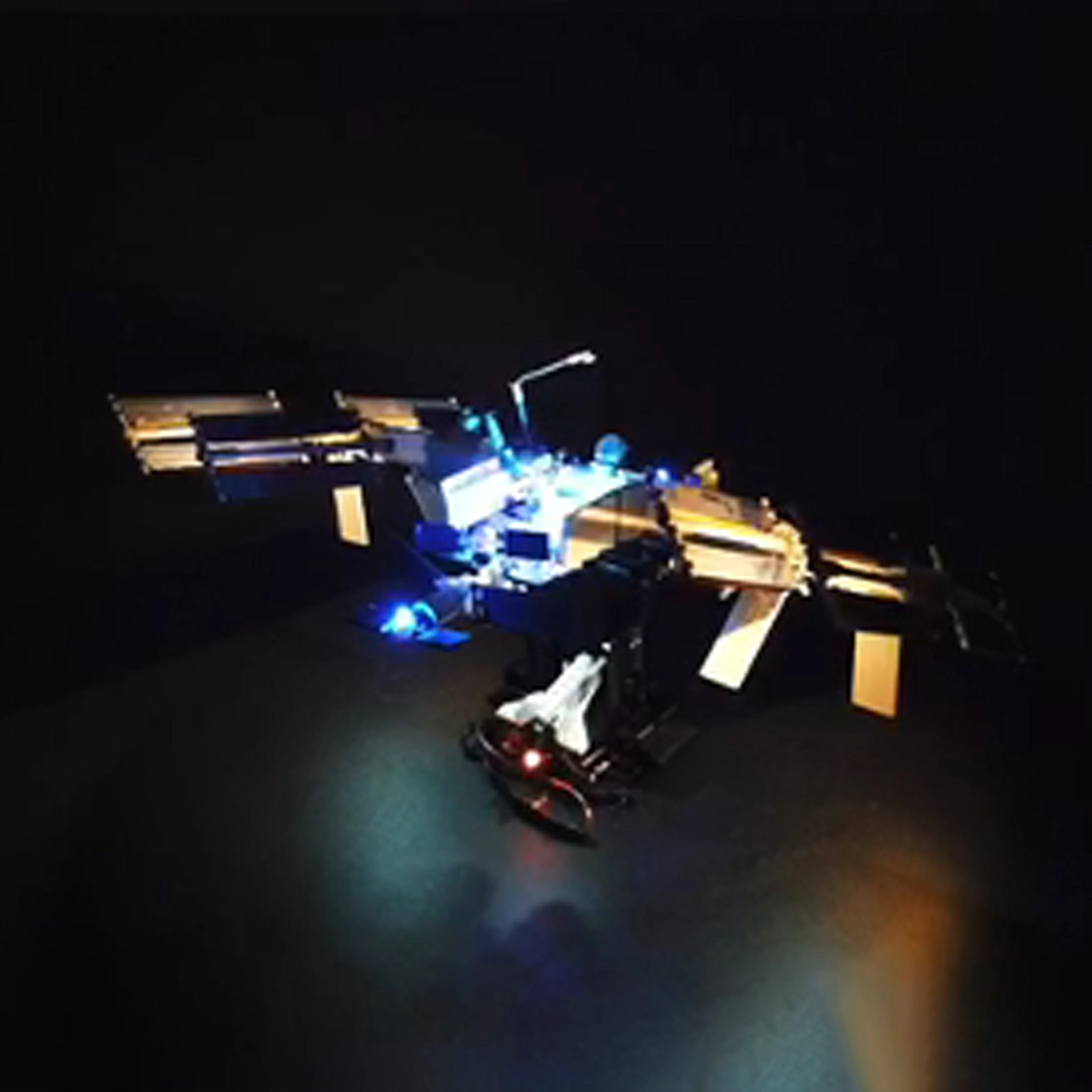 LED Lighting Kit Compatible with 21321 International Space Station Building Blocks Model Decorative Light Set for Display