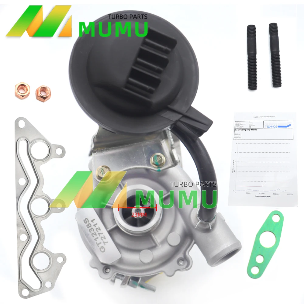 61HP Part Turbo Charger GT1238S For Smart Fortwo 0.7 45Kw M160-1 700 cc 2003- 727211 727211-5001S
